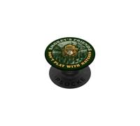 Smokey's Friends Don't Play with Matches Retro Smokey Bear PopSockets PopGrip Adhésif