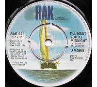 SMOKIE - I'LL MEET YOU AT MIDNIGHT 7" (45) UK RAK 1976
