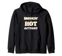 Smokin' Hot Actuary Burning Fire Carrière Professionnel Sweat à Capuche