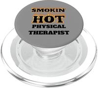 Smokin' Hot Physiothérapeute Professionnel Fire B PopSockets PopGrip pour MagSafe