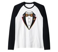 Smoking à thème Allemand pour Mariages et fêtes Manche Raglan