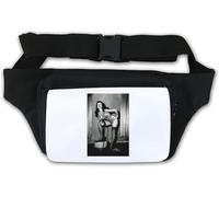 Smoking Bettie Page Pin Up Sac banane pour fille Blanc