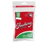 Smoking Classic Filter Lot de 10 sachets de 1000 filtres longs 8 mm 22 mm