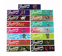 Smoking Kukuxumusu Feuilles Longues feuilles Lot de 10 carnets de feuilles avec motifs imprimés