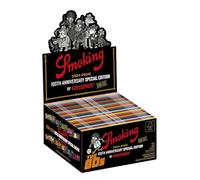 Smoking Kukuxumusu Lot de 50 boîtes de 33 feuilles de papier à cigarettes Taille slim