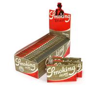 Smoking Papier à rouler double naturel et écologique 25 livrets 3 000 feuilles