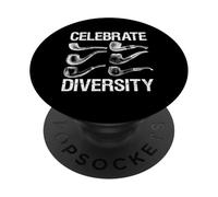 Smoking Pipe Celebrate Smoking Roll Lover Pipe Smoker PopSockets PopGrip Adhésif