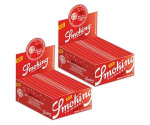 Smoking Thinnest Lot de 33 Feuilles de Papier Ultra Fin pour Cahier de 2 boîtes de 100 Feuilles