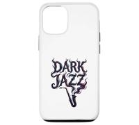 Smoky Jazz Typographie Dark Minimalist Coque pour iPhone 12/12 Pro