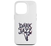 Smoky Jazz Typographie Dark Minimalist Coque pour iPhone 13 Pro