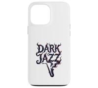 Smoky Jazz Typographie Dark Minimalist Coque pour iPhone 13 Pro Max