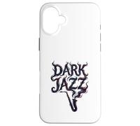 Smoky Jazz Typographie Dark Minimalist Coque pour iPhone 16 Plus