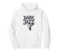 Smoky Jazz Typographie Dark Minimalist Sweat à Capuche