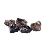 Smoky Quartz Crystals Bulk, Raw Smoky Quartz, Irregular Shape Rough Quartz Crystal Points for Yoga Balancing Home Office Décor,100g