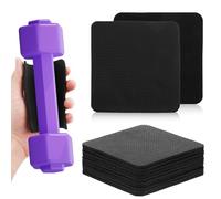 Smomend 14pcs Coussinets de Préhension, Coussinets de préhension, Coussinets Antidérapants pour Haltérophilie, Bodybuilding et Musculation, Poignées Confortables et Stables pour Levée de Poids
