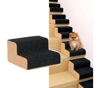 SMONTER Simplifiez les escaliers pour chiens, transformez les escaliers en une rampe simple, respectueux de l'environnement, pour l'intérieur et l'extérieur, tapis solide et durable, surface