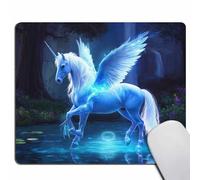 Smooffly Tapis de souris de jeu personnalisé, Work Hard and Be Nice to People Motif citations motivantes pour le travail 9.5*7.9 Inch Gm-195