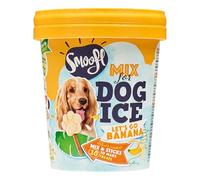 Smoofl Glace pour Chien: Friandise Rafraichissante Végan et Sans Additives - Prête en 60 Secondes - Goût Banane