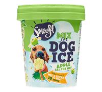 Smoofl friandises pour Chien: Glace pour Chiens - Friandise rafraichissante pour Chien végan et sans additives - Glace à l'eau pour Chien prêt en 60 Secondes - Goût Pomme
