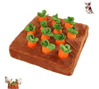 Smoohh Carrot Patch Cat Toy, Carrot Catnip Toy, Catnip Carrot Cat Toy, Cat Toys for Indoor Cats, Interactive Dog Plush Puzzle Toys, Cat Puzzle Toys for Boredom, Cat Enrichment Carrot Patch