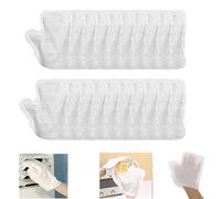 Smoohh Multi-Purpose Washable Dusting Gloves, Reusable Wet & Dry Kitchen Mitt, Lazy Thickened Magic Cleaning Rag Gloves, Home Dust Dishwashing Gloves(20)