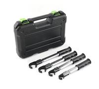 SMoonga Kit de clés dynamométriques à cliquet, Outil de démontage, Jeu de clés à Cloche à Capuchon en cuivre, Outil de réparation de climatisation de réfrigération 18-75 Nm extrémité Ouverte