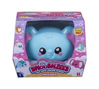 Smooshzees Snugzees, Luna, éléphant Bleu, Personnages à Collectionner, Super Doux, câlin et spongieux