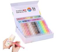 Smooth Application: Acrylic paint pens utilize 3D acrylic gel technology