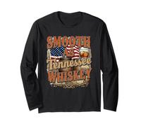 Smooth As Tennessee Whiskey - T-Shirt Southern Style Confidence Manche Longue