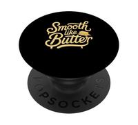 Smooth Like Butter Dance Music Amateur de Performance PopSockets PopGrip Adhésif
