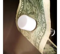 Smooth Magic Tricks The New Pocket Trick Chapstick Thru Dollar Close-up Street Illusions Pénétration Magic Gimmicks Mentalism Props