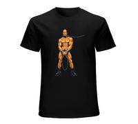 SMOOTH WILL Men's Black Gay Slave Bodybuilder Toy Boy Tom of Finland BDSM Physique Pictorial T-Shirts Black L