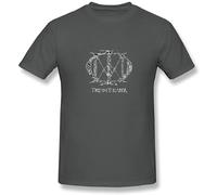 SMOOTH WILL Men's Dream Theater Progressive Metal Logo T Shirt Grey XL