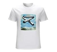 SMOOTH WILL Men's Mike Oldfield Tubular Bells T-Shirts White 3XL