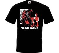 SMOOTH WILL Men's Near Dark V8 Movie Lance Henriksen Bill Paxton All Colour30 T-Shirts Black M