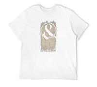 SMOOTH WILL Men's of Mice Men Brush Strokes Band Music T-Shirts White 3XL
