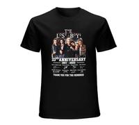 SMOOTH WILL Men's The Lost Boy Shirt Anniversary 33Rd Thank You for Memories 1987-2020 T-Shirts Black XXL