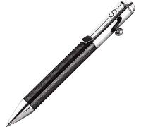 SMOOTHERPRO Stylo à Bille en Fibre de Carbone Recharge Noire