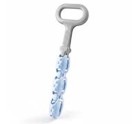 SmoothGain Massage Roller Rouleau Dos et Épaules Cible les Points Douloureux Bille Rotative Polypropylène Facile à Transporter Adapté aux Travailleurs Sédentaires Gymnase Vacances Maison, Bleu