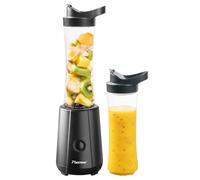 Smoothie Maker avec Gobelet de 0,5 L, Fonction Gourde, Boissons en Quelques Minutes, Facile à Utiliser, Pour Travail, École et Sport, ASMX300BL