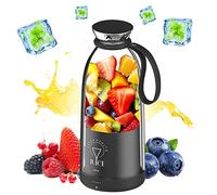 Smoothie Maker To Go Mixer, 500 ml, mixeur rechargeable portable, mixeur personnel multifonction avec 6 lames en acier inoxydable, bouteille de jus frais pour shakes, jus, smoothie, voyage