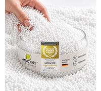 SMOOTHY® Billes Polystyrène Remplissage Pouf - EPS Virgin, 1 L | Microbilles EPS faible odeur, diamètre 1-3 mm, 18 kg/m³ - fabriqué en Allemagne, ignifugé DIN 4102 B1