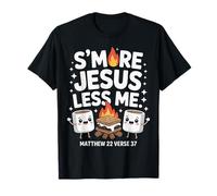 S'more et Jesus Less Me Christian Camping Camper Lover T-Shirt