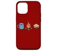 Smores au Chocolat Chaud pour Le Camping Coque pour iPhone 12/12 Pro