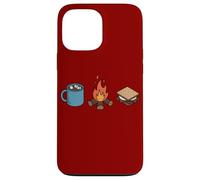Smores au Chocolat Chaud pour Le Camping Coque pour iPhone 13 Pro Max