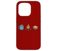 Smores au Chocolat Chaud pour Le Camping Coque pour iPhone 15 Pro