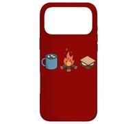 Smores au Chocolat Chaud pour Le Camping Coque pour iPhone 17 Pro Max