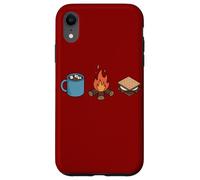 Smores au Chocolat Chaud pour Le Camping Coque pour iPhone XR