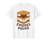 S'mores Squad Funny Smores Fan Camping Voyage Humour T-Shirt