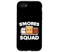 S'mores Squad Marshmallow Camping Group Cute Food Funny Coque pour iPhone SE (2020) / 7/8